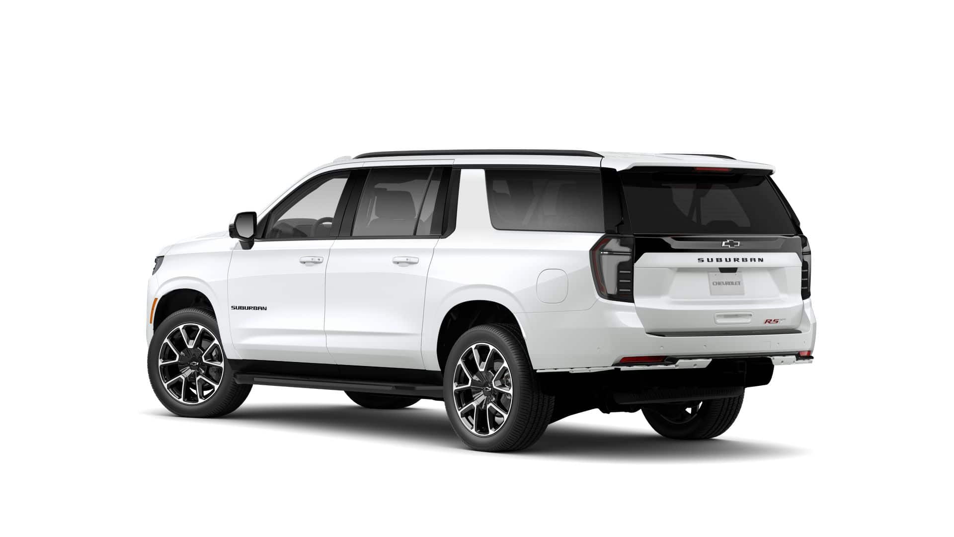 2026 Chevrolet Suburban — rear three-quarter view