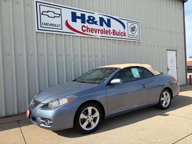2008 Toyota Camry Solara SE in Blu — front three-quarter view