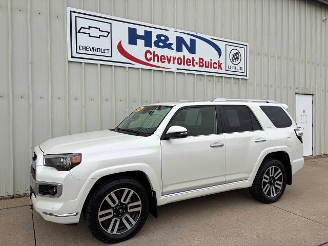 2022 Toyota 4Runner Limited in White — front three-quarter view